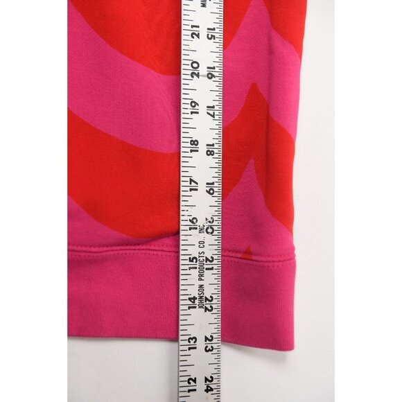 Adidas x Marimekko Women's Pink Red Hoodie with White Stripes Size XS - Picture 10 of 11